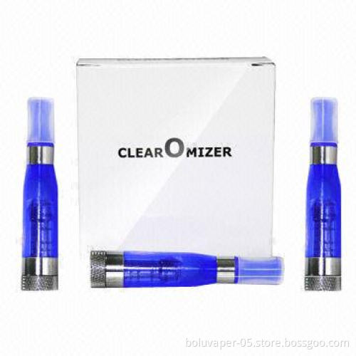 Colorful Electronic Cigarette Cartomizers with 1.6mL Capacity, Sized 14 x 68mm